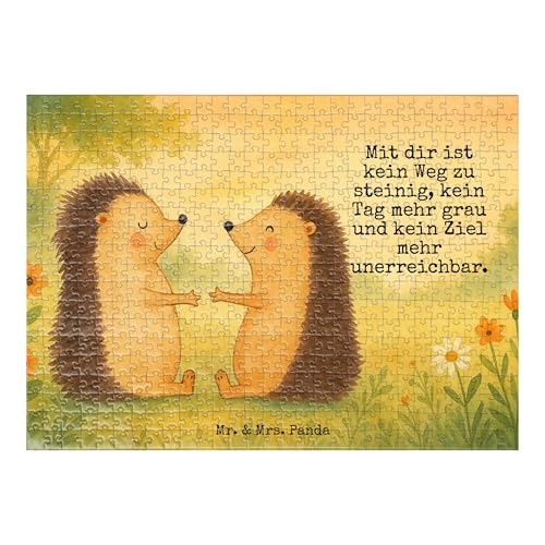 Mr. & Mrs. Panda Puzzle Igel Liebe Design 551 Teile - Geschenk, Hochzeit, Freundin, Verlobung, Partner, Liebesgeschenk, Jahrestag Mr. & Mrs. Panda Puzzle Igel Liebe Design 551 Teile - Geschenk, Hochzeit, Freundin, Verlobung, Partner, Liebesgeschenk, Jahrestag von Mr. & Mrs. Panda