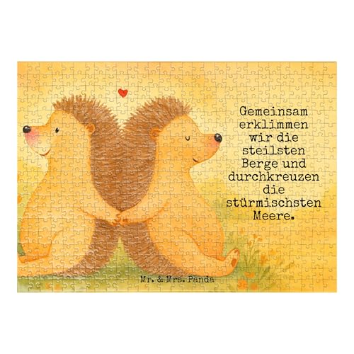 Mr. & Mrs. Panda Puzzle Igel händchenhaltend Design 551 Teile - Geschenk, verknallt, Liebesbotschaft, Jahrestag, Ehefrau, Händchen halten, Mr. & Mrs. Panda Puzzle Igel händchenhaltend Design 551 Teile - Geschenk, verknallt, Liebesbotschaft, Jahrestag, Ehefrau, Händchen halten, von Mr. & Mrs. Panda