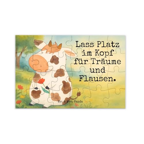 Mr. & Mrs. Panda Puzzle Kuh Design 24 Teile - Geschenk, Bauernhof, Hoftiere, Landwirtin, Flausen, Spruch, Landwirt, Träume, Milch Mr. & Mrs. Panda Puzzle Kuh Design 24 Teile - Geschenk, Bauernhof, Hoftiere, Landwirtin, Flausen, Spruch, Landwirt, Träume, Milch von Mr. & Mrs. Panda