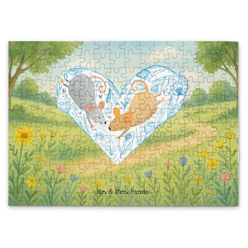 Mr. & Mrs. Panda Puzzle Mäuse Herz Design 192 Teile - Geschenk, Gemeinsamkeit, Heiratsantrag, Liebe, große Liebe, Liebesbeweis, Liebesgeschenk, Mr. & Mrs. Panda Puzzle Mäuse Herz Design 192 Teile - Geschenk, Gemeinsamkeit, Heiratsantrag, Liebe, große Liebe, Liebesbeweis, Liebesgeschenk, von Mr. & Mrs. Panda