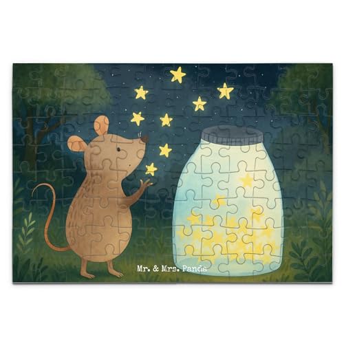 Mr. & Mrs. Panda Puzzle Maus Sterne Design 96 Teile - Geschenk, Träume, erstes Kind, Gute Laune, Kind, Tiere, lustige Sprüche, Tiermotive, Mr. & Mrs. Panda Puzzle Maus Sterne Design 96 Teile - Geschenk, Träume, erstes Kind, Gute Laune, Kind, Tiere, lustige Sprüche, Tiermotive, von Mr. & Mrs. Panda