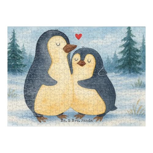 Mr. & Mrs. Panda Puzzle Pinguin umarmen Design 551 Teile - Geschenk, Umarmung verliebt, Paar, Verlobung, glücklich, Umarmung, Hochzeit, Hochzeitstag, Mr. & Mrs. Panda Puzzle Pinguin umarmen Design 551 Teile - Geschenk, Umarmung verliebt, Paar, Verlobung, glücklich, Umarmung, Hochzeit, Hochzeitstag, von Mr. & Mrs. Panda