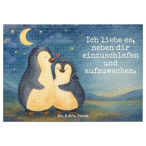 Mr. & Mrs. Panda Puzzle Pinguine Einschlafen Design 1500 Teile - Geschenk, Hocheitstag, für Ehemann, Liebesbeweis, Valentinstag, Heiratsantrag, Mr. & Mrs. Panda Puzzle Pinguine Einschlafen Design 1500 Teile - Geschenk, Hocheitstag, für Ehemann, Liebesbeweis, Valentinstag, Heiratsantrag, von Mr. & Mrs. Panda