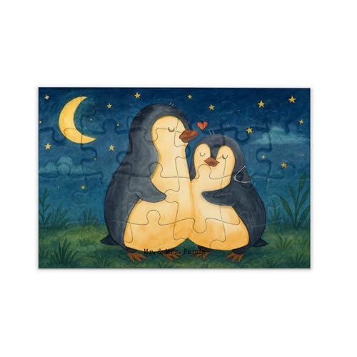 Mr. & Mrs. Panda Puzzle Pinguine Einschlafen Design 24 Teile - Geschenk, Liebesgeschenk, Valentinstag, für Männer, Freund, Jahrestag, Liebesbeweis, Mr. & Mrs. Panda Puzzle Pinguine Einschlafen Design 24 Teile - Geschenk, Liebesgeschenk, Valentinstag, für Männer, Freund, Jahrestag, Liebesbeweis, von Mr. & Mrs. Panda