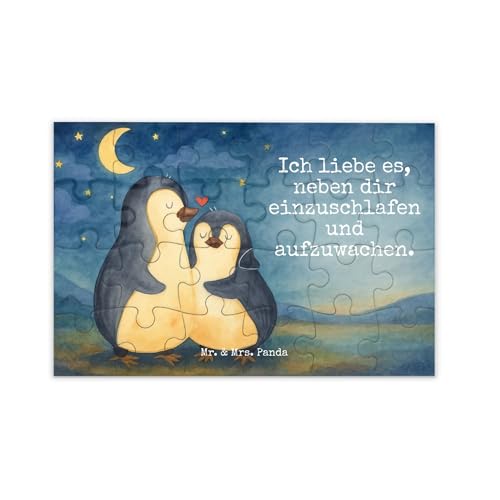 Mr. & Mrs. Panda Puzzle Pinguine Einschlafen Design 24 Teile - Geschenk, Partner, Geschenk für Frauen, Freund, Liebesbeweis, Liebesgeschenk, Mr. & Mrs. Panda Puzzle Pinguine Einschlafen Design 24 Teile - Geschenk, Partner, Geschenk für Frauen, Freund, Liebesbeweis, Liebesgeschenk, von Mr. & Mrs. Panda