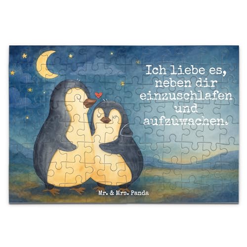 Mr. & Mrs. Panda Puzzle Pinguine Einschlafen Design 96 Teile - Geschenk, für Männer, Geschenk für Partner, für Ehemann, Jahrestag, Verlobung, Mr. & Mrs. Panda Puzzle Pinguine Einschlafen Design 96 Teile - Geschenk, für Männer, Geschenk für Partner, für Ehemann, Jahrestag, Verlobung, von Mr. & Mrs. Panda