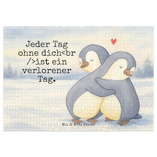Mr. & Mrs. Panda Puzzle Pinguine Kuscheln Design 1500 Teile - Geschenk, Liebe, Freund, Verlobung, Heiratsantrag, Valentinstag, Liebesbeweis, Mr. & Mrs. Panda Puzzle Pinguine Kuscheln Design 1500 Teile - Geschenk, Liebe, Freund, Verlobung, Heiratsantrag, Valentinstag, Liebesbeweis, von Mr. & Mrs. Panda