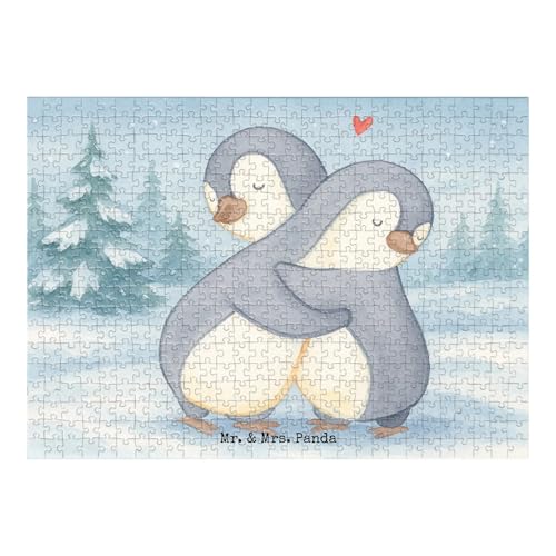 Mr. & Mrs. Panda Puzzle Pinguine Kuscheln Design 551 Teile - Geschenk, Freund, Hochzeitstag, Mitbringsel, Ehefrau, Ehemann, Partner, Geschenk für Mr. & Mrs. Panda Puzzle Pinguine Kuscheln Design 551 Teile - Geschenk, Freund, Hochzeitstag, Mitbringsel, Ehefrau, Ehemann, Partner, Geschenk für von Mr. & Mrs. Panda