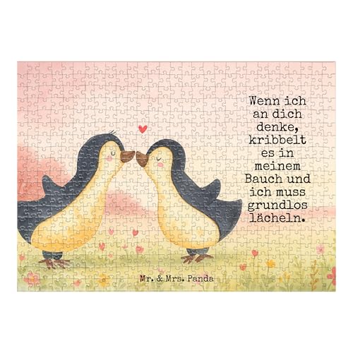 Mr. & Mrs. Panda Puzzle Pinguine Kuss Design 551 Teile - Geschenk, Hocheitstag, Geschenk für Freundin, für Ehemann, Heiraten, Jahrestag, Mr. & Mrs. Panda Puzzle Pinguine Kuss Design 551 Teile - Geschenk, Hocheitstag, Geschenk für Freundin, für Ehemann, Heiraten, Jahrestag, von Mr. & Mrs. Panda