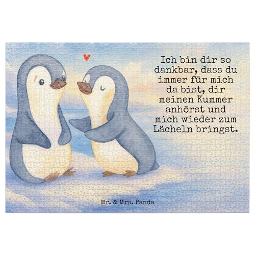 Mr. & Mrs. Panda Puzzle Pinguine trösten Design 1500 Teile - Geschenk, Jahrestag, Ehemann, Heiraten, Freundin, Hochzeitstag, Geschenk für Freundin, Mr. & Mrs. Panda Puzzle Pinguine trösten Design 1500 Teile - Geschenk, Jahrestag, Ehemann, Heiraten, Freundin, Hochzeitstag, Geschenk für Freundin, von Mr. & Mrs. Panda