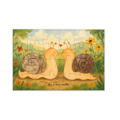 Mr. & Mrs. Panda Puzzle Schnecken Liebe Design 24 Teile - Geschenk, Liebesgeschenk, glücklich, Jahrestag, Pärchen, Hocheitstag, verliebt, Ehefrau Mr. & Mrs. Panda Puzzle Schnecken Liebe Design 24 Teile - Geschenk, Liebesgeschenk, glücklich, Jahrestag, Pärchen, Hocheitstag, verliebt, Ehefrau von Mr. & Mrs. Panda