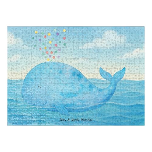 Mr. & Mrs. Panda Puzzle Wal Konfetti Design 551 Teile - Geschenk, Geburtstag, Abnehmen, Meerestiere, Urlaub, Lebensabschnitt, Meer Mr. & Mrs. Panda Puzzle Wal Konfetti Design 551 Teile - Geschenk, Geburtstag, Abnehmen, Meerestiere, Urlaub, Lebensabschnitt, Meer von Mr. & Mrs. Panda