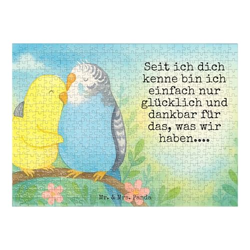 Mr. & Mrs. Panda Puzzle Wellensittich Liebe Design 551 Teile - Geschenk, Kuscheln, Liebesgeschenk, verknallt, Ehefrau, Umarmen, Ehemann, Umarmung, Mr. & Mrs. Panda Puzzle Wellensittich Liebe Design 551 Teile - Geschenk, Kuscheln, Liebesgeschenk, verknallt, Ehefrau, Umarmen, Ehemann, Umarmung, von Mr. & Mrs. Panda