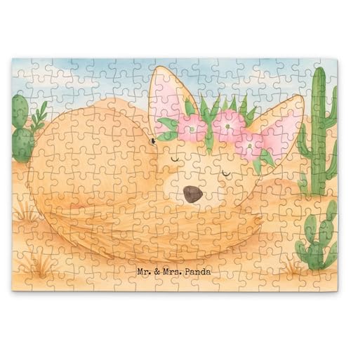 Mr. & Mrs. Panda Puzzle Wüstenfuchs Blumen Design 192 Teile - Geschenk, Afrika, Glücklich, Blumenkranz, Wildtiere Mr. & Mrs. Panda Puzzle Wüstenfuchs Blumen Design 192 Teile - Geschenk, Afrika, Glücklich, Blumenkranz, Wildtiere von Mr. & Mrs. Panda