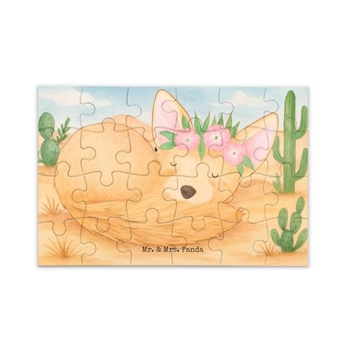 Mr. & Mrs. Panda Puzzle Wüstenfuchs Blumen Design 24 Teile - Geschenk, Wildtiere, Afrika Mr. & Mrs. Panda Puzzle Wüstenfuchs Blumen Design 24 Teile - Geschenk, Wildtiere, Afrika von Mr. & Mrs. Panda