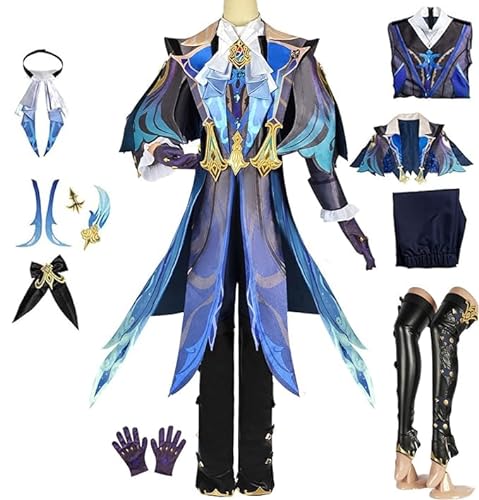 Mr.LQ Genshin Impact Cosplay Kostüm Uniform Outfit Halloween Karneval Party Anzug Requisiten von Mr.LQ