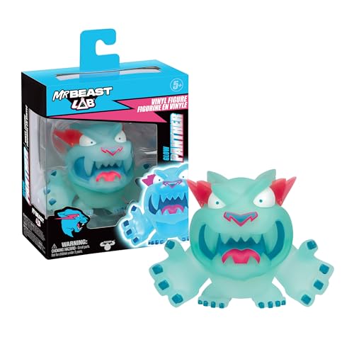 MrBeast BTR11300 Vinyl-Glow-Panther, Sammlerfigur mit sehr ausgeprägten Details, Spielzeug zum Sammeln, ab 5 Jahren MrBeast BTR11300 Vinyl-Glow-Panther, Sammlerfigur mit sehr ausgeprägten Details, Spielzeug zum Sammeln, ab 5 Jahren von MrBeast