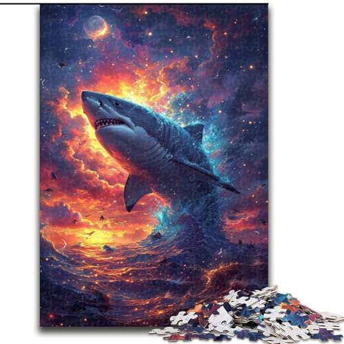1000-teiliges Puzzle, Anime-Haie, Puzzle aus Holz, interaktives Familienspiel, Denksportgeschenk, Lernspielzeug, 1000 Stück(50x75cm) von MrChunlong