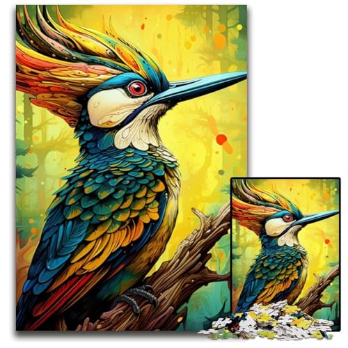 1000-teiliges Puzzle, buntes Papp-Puzzle für Erwachsene, anspruchsvolles DIY-Denkspiel, perfektes Familienspiel oder dekoratives Geschenk, 26x38cm/10,23x14,96 Zoll von MrChunlong