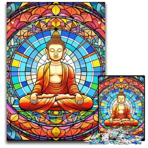1000-teiliges Puzzle, farbenfrohes Buddha-Puzzle, anspruchsvolles Denkspiel für Teenager, unterhaltsames interaktives Spiel für die ganze Familie, 50x75cm/19,68x29,52 Zoll 1000-teiliges Puzzle, farbenfrohes Buddha-Puzzle, anspruchsvolles Denkspiel für Teenager, unterhaltsames interaktives Spiel für die ganze Familie, 50x75cm/19,68x29,52 Zoll von MrChunlong