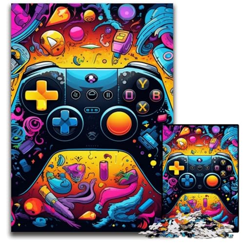 1000-teiliges Puzzle, farbenfrohes Spiel, Holzpuzzle für Erwachsene, anspruchsvolles DIY-Denkspiel, perfektes Familienspiel oder dekoratives Geschenk, 50x75cm/19,68x29,52 Zoll 1000-teiliges Puzzle, farbenfrohes Spiel, Holzpuzzle für Erwachsene, anspruchsvolles DIY-Denkspiel, perfektes Familienspiel oder dekoratives Geschenk, 50x75cm/19,68x29,52 Zoll von MrChunlong