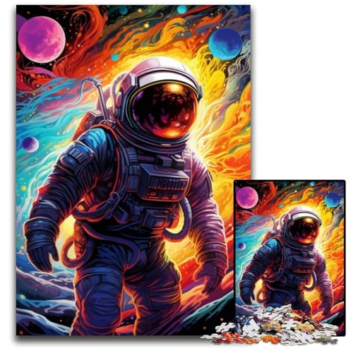 1000-teiliges Puzzle „Astronauten-Puzzle“, anspruchsvolles Denkspiel für Teenager, unterhaltsames interaktives Spiel für die ganze Familie, 26x38cm/10,23x14,96 Zoll 1000-teiliges Puzzle „Astronauten-Puzzle“, anspruchsvolles Denkspiel für Teenager, unterhaltsames interaktives Spiel für die ganze Familie, 26x38cm/10,23x14,96 Zoll von MrChunlong