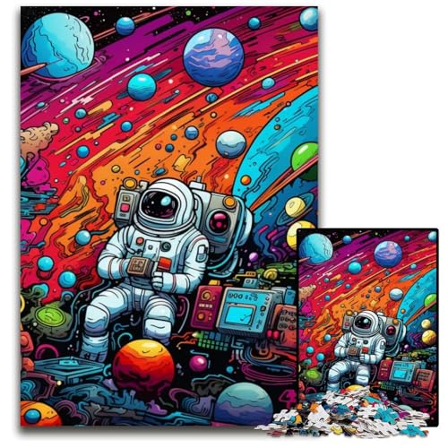 1000-teiliges Puzzle „Galaxie und Planet“, anspruchsvolles Denkspiel für Teenager, interaktives Familienspiel, 26x38cm/10,23x14,96 Zoll 1000-teiliges Puzzle „Galaxie und Planet“, anspruchsvolles Denkspiel für Teenager, interaktives Familienspiel, 26x38cm/10,23x14,96 Zoll von MrChunlong