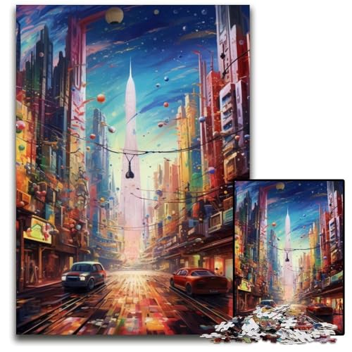 1000-teiliges Puzzle „Sportwagen“, anspruchsvolles Denkspiel für Teenager, unterhaltsames interaktives Spiel für die ganze Familie, 26x38cm/10,23x14,96 Zoll von MrChunlong
