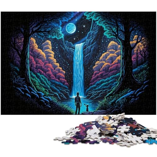 1000-teiliges Puzzle für Erwachsene, Alien Planet Tree, Holzpuzzle, hochschwieriges Denkspiel für Jugendliche, 50x75cm/19,68x29,52 Zoll 1000-teiliges Puzzle für Erwachsene, Alien Planet Tree, Holzpuzzle, hochschwieriges Denkspiel für Jugendliche, 50x75cm/19,68x29,52 Zoll von MrChunlong