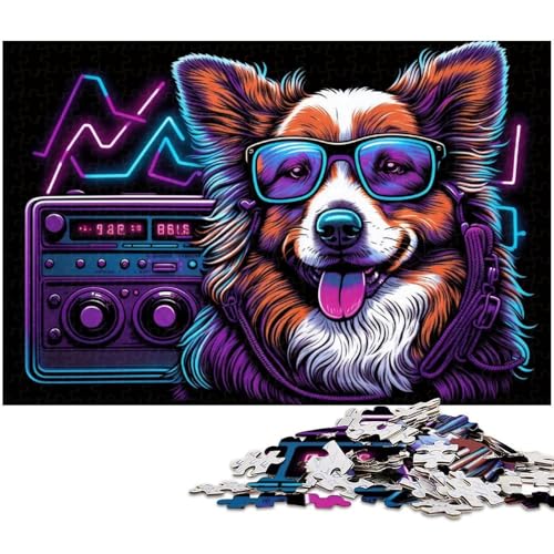 1000-teiliges Puzzle für Erwachsene, Corgi-Puzzles für Erwachsene, Denkspiel für Teenager, 50x75cm/19,68x29,52 Zoll 1000-teiliges Puzzle für Erwachsene, Corgi-Puzzles für Erwachsene, Denkspiel für Teenager, 50x75cm/19,68x29,52 Zoll von MrChunlong