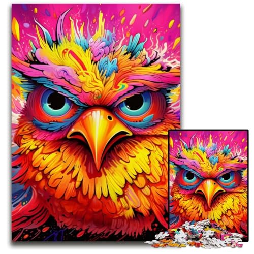 1000-teiliges Puzzle für Erwachsene, Gelber Vogel, Puzzle für Erwachsene, perfekt für Halloween, Weihnachten, Geburtstagsgeschenk, 26x38cm/10,23x14,96 Zoll 1000-teiliges Puzzle für Erwachsene, Gelber Vogel, Puzzle für Erwachsene, perfekt für Halloween, Weihnachten, Geburtstagsgeschenk, 26x38cm/10,23x14,96 Zoll von MrChunlong