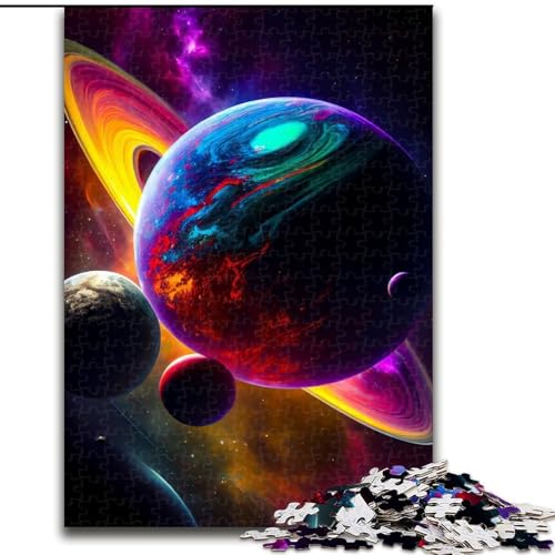 1000-teiliges Puzzle für Erwachsene, Planet, aus Holz, Geschenk für Männer und Frauen, Alltag und besondere Anlässe, 50x75cm, spannende Aktivität für den Spieleabend mit der Familie 1000-teiliges Puzzle für Erwachsene, Planet, aus Holz, Geschenk für Männer und Frauen, Alltag und besondere Anlässe, 50x75cm, spannende Aktivität für den Spieleabend mit der Familie von MrChunlong