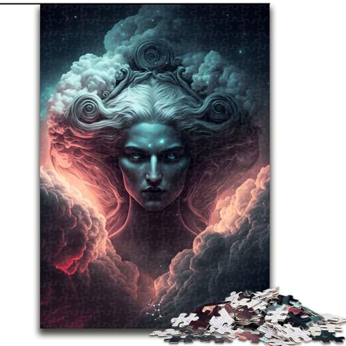 1000-teiliges Puzzle für Erwachsene, Pure Virgo-Puzzle aus Pappe, Denkspiel für Teenager, 1000 Teile(26x38cm) von MrChunlong