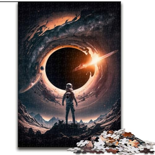 1000-teiliges Puzzle für Erwachsene, Schwarzes Loch-Puzzle aus Holz, Denkspiel für Teenager, 1000 Teile(50x75cm) von MrChunlong