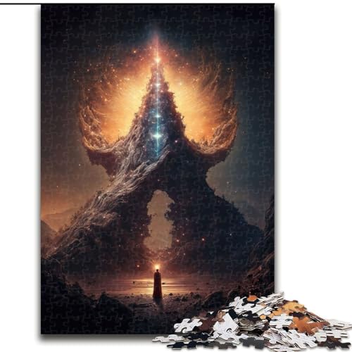 1000-teiliges Puzzle für Erwachsene, Zerstörer der Galaxien, Puzzle aus Holz, Denkspiel für Teenager, 1000 Teile(50x75cm) von MrChunlong