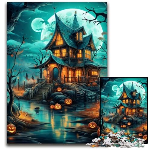 1000-teiliges Puzzle für Erwachsene, farbenfrohes Spiel-Puzzle für Erwachsene, perfekt für Halloween, Weihnachten, Geburtstagsgeschenk, 26x38cm/10,23x14,96 Zoll 1000-teiliges Puzzle für Erwachsene, farbenfrohes Spiel-Puzzle für Erwachsene, perfekt für Halloween, Weihnachten, Geburtstagsgeschenk, 26x38cm/10,23x14,96 Zoll von MrChunlong