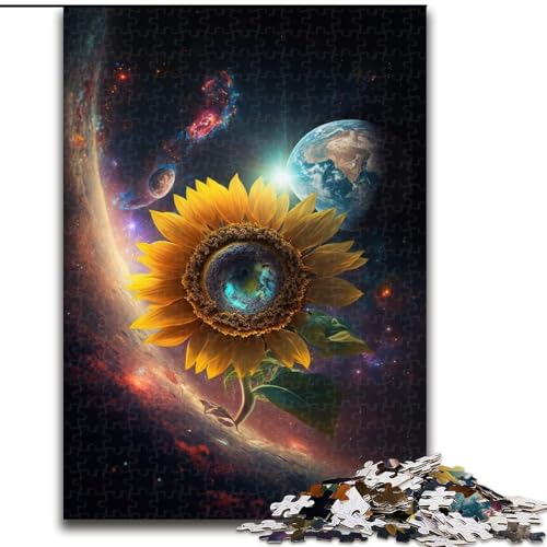 1000-teiliges Puzzle für Erwachsene,Weltraum-Sonnenblume aus Holz,Geschenkidee für die Feiertage,humorvolles Kunstwerk,detailliertes Kunstwerk,50x75cm,als Geburtstagsgeschenk für die Feiertage 1000-teiliges Puzzle für Erwachsene,Weltraum-Sonnenblume aus Holz,Geschenkidee für die Feiertage,humorvolles Kunstwerk,detailliertes Kunstwerk,50x75cm,als Geburtstagsgeschenk für die Feiertage von MrChunlong