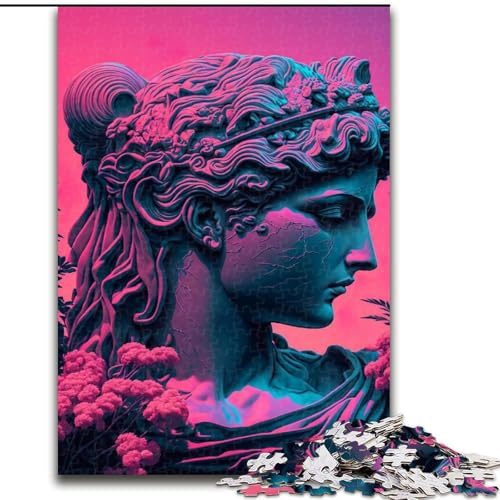 1000-teiliges Puzzle für Erwachsene und Jugendliche, Abendessen und Sonnenuntergang, Elefantenspielzeug, Denkspiel, Geburtstagsgeschenk, Geschenke, Wandkunst für Kinder ab 14 Jahren (Größe 50x75cm) von MrChunlong