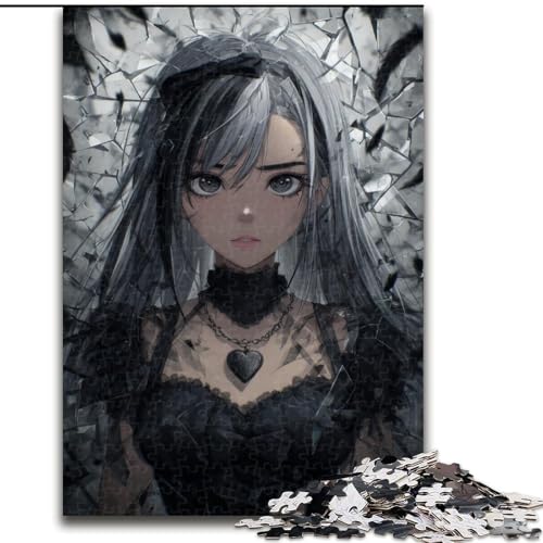 1000-teiliges Puzzle für Erwachsene und Jugendliche, Anime Devil's Child, Elefantenspielzeug, Denkspiel, Geburtstagsgeschenk, Geschenke, Wandkunst für Kinder ab 14 Jahren (Größe 50x75cm) von MrChunlong