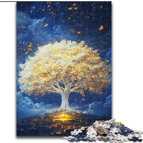 1000-teiliges Puzzle für Erwachsene und Jugendliche, Baum des Lebens, Lernspielzeug und Spiele für Erwachsene und Jugendliche (Größe 26x38cm) von MrChunlong