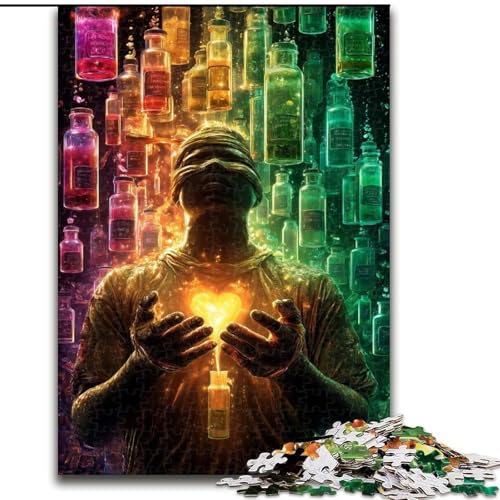 1000-teiliges Puzzle für Erwachsene und Jugendliche, Cosmic Mummy, Lernspiele, Heimdekoration, ganze Familie (Größe 50x75cm) von MrChunlong