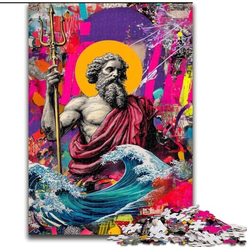 1000-teiliges Puzzle für Erwachsene und Jugendliche, Film-Graffiti, Lernspiele, Heimdekoration, ganze Familie (Größe 26x38cm) von MrChunlong