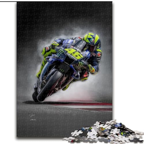 1000-teiliges Puzzle für Erwachsene und Jugendliche, Motogp, Lernspiele, Heimdekoration, ganze Familie (Größe 26x38cm) von MrChunlong