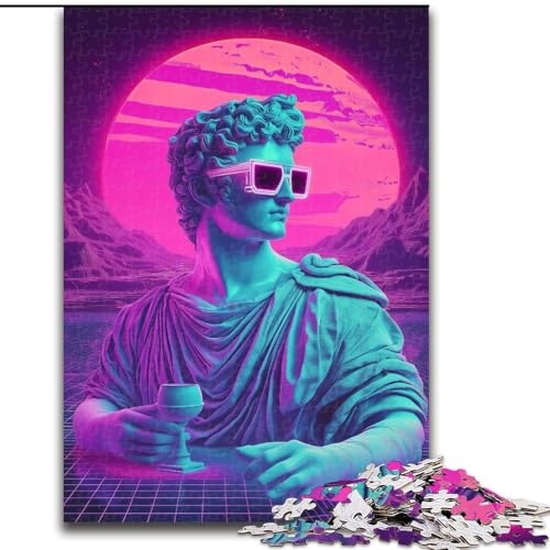 1000-teiliges Puzzle für Erwachsene und Jugendliche, Skulptur, Lernspielzeug und Spiele für Erwachsene und Jugendliche (Größe 26x38cm) von MrChunlong