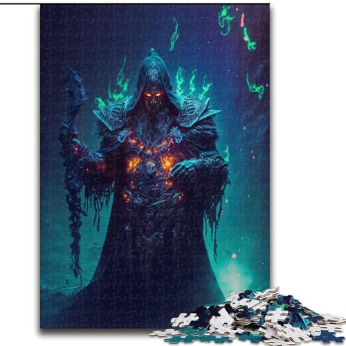 1000-teiliges Puzzle für Erwachsene und Jugendliche, Teufel, Lernspiele, Heimdekoration, geeignet für die Schreibtischdekoration (Größe 50x75cm) von MrChunlong