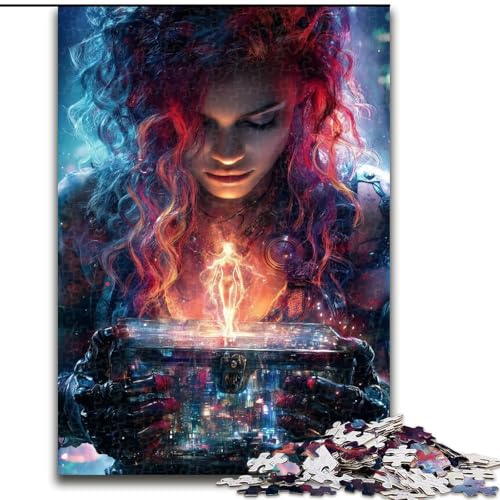 1000-teiliges Puzzle für Erwachsene und Jugendliche, Traumfrau, Lernspielzeug und Spiele für Erwachsene und Jugendliche (Größe 26x38cm) von MrChunlong