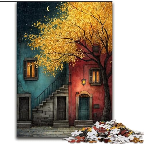 1000-teiliges Puzzle für Erwachsene und Jugendliche, wunderschöne Berge und Seen, Lernspiele, Heimdekoration, ganze Familie (Größe 50x75cm) von MrChunlong