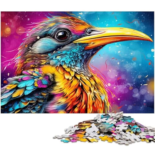 1000-teiliges Puzzle mit Tiermotiv von Cardboardpeckers für Erwachsene. Ideal für Verliebte, perfektes Weihnachts-, Neujahrs- und Valentinstagsgeschenk, 26x38cm/10,23x14,96 Zoll von MrChunlong