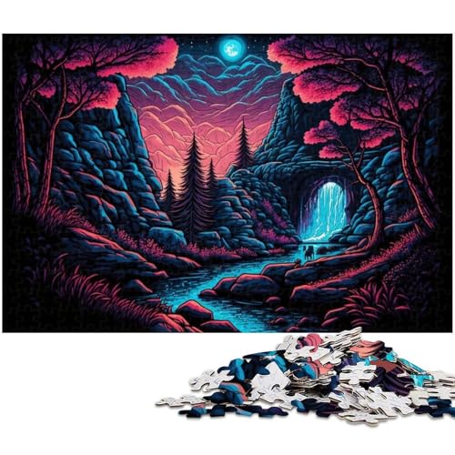 Alien Planet Tree Puzzle 1000 Teile für Erwachsene, anspruchsvolles Rätsel, Denksportaufgabe, Spiel für Erwachsene, interaktive Familienaktivität, 50x75cm/19,68x29,52 Zoll Alien Planet Tree Puzzle 1000 Teile für Erwachsene, anspruchsvolles Rätsel, Denksportaufgabe, Spiel für Erwachsene, interaktive Familienaktivität, 50x75cm/19,68x29,52 Zoll von MrChunlong