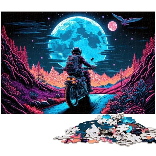 Astronauten-Puzzle 1000 Teile für Erwachsene, anspruchsvolles Rätsel, Denksportaufgabe, Spiel für Erwachsene, interaktive Familienaktivität, 50x75cm/19,68x29,52 Zoll Astronauten-Puzzle 1000 Teile für Erwachsene, anspruchsvolles Rätsel, Denksportaufgabe, Spiel für Erwachsene, interaktive Familienaktivität, 50x75cm/19,68x29,52 Zoll von MrChunlong